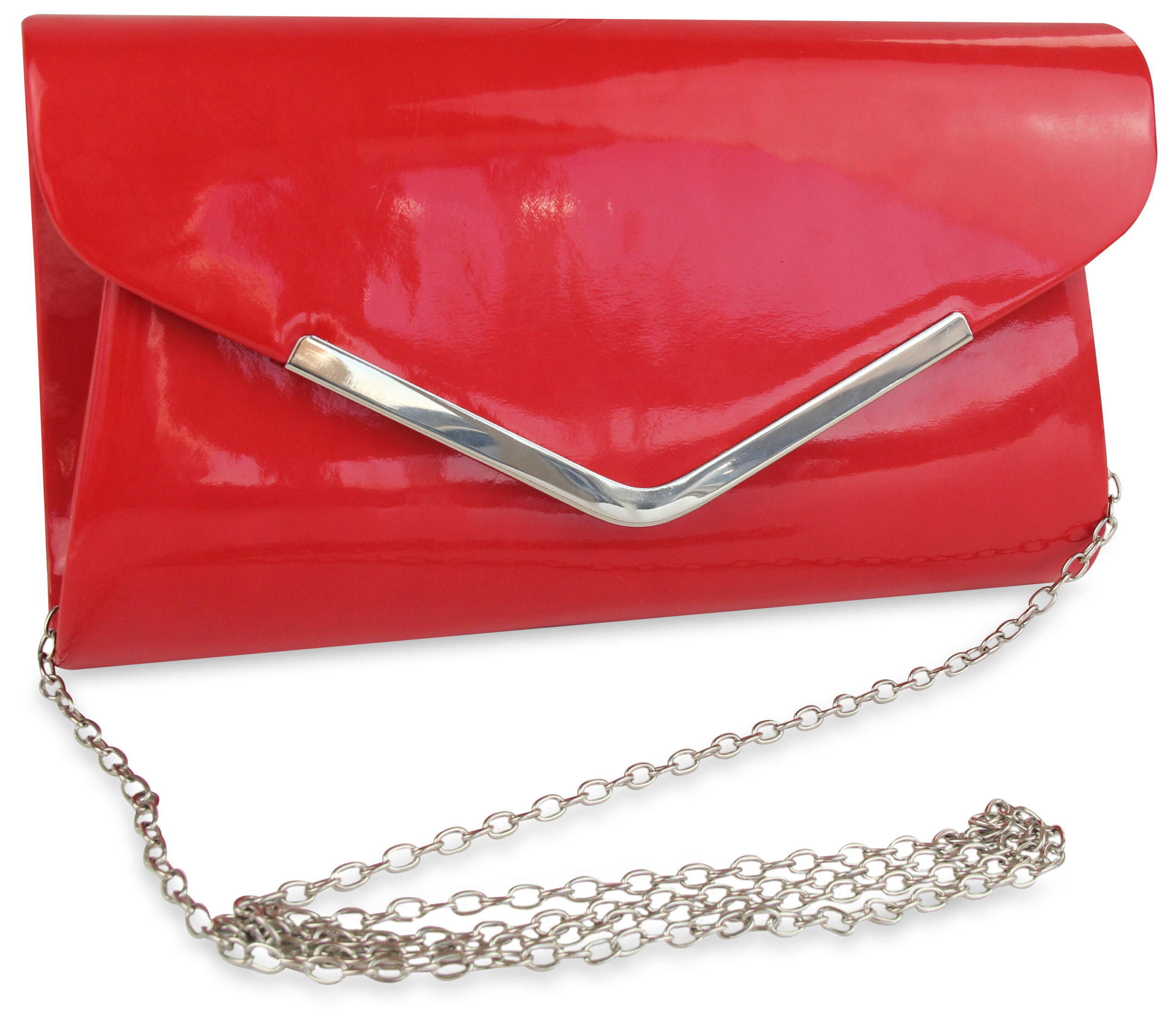 Clutch Abendtasche Damen in Rot