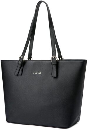 Eleganter Damen-Shopper mit Reißverschluss und verstellbaren Trägern