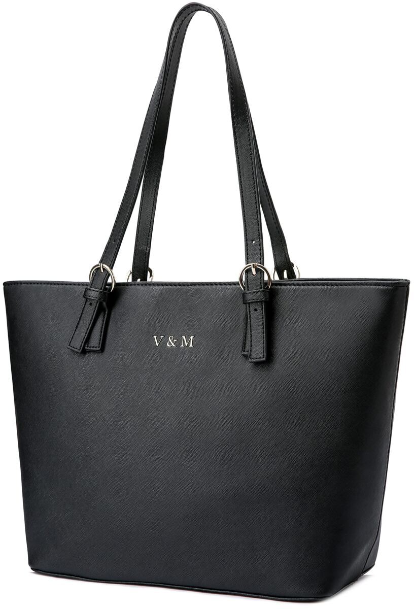 Eleganter Damen-Shopper mit Reißverschluss und verstellbaren Trägern
