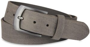 Büffelledergürtel mit Dornschließe, 3,8 cm – Made in Germany