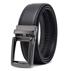 Ledergürtel mit Automatikschließe, 3,5 cm breit & individuell kürzbar
