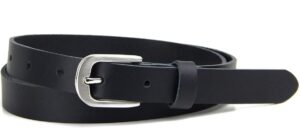 Schmaler Ledergürtel aus Echtleder, 2 cm – Made in Germany